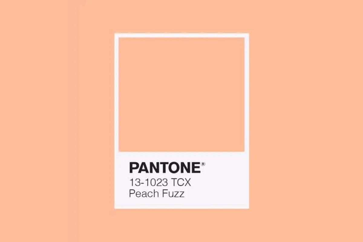 pantone peach fuzz