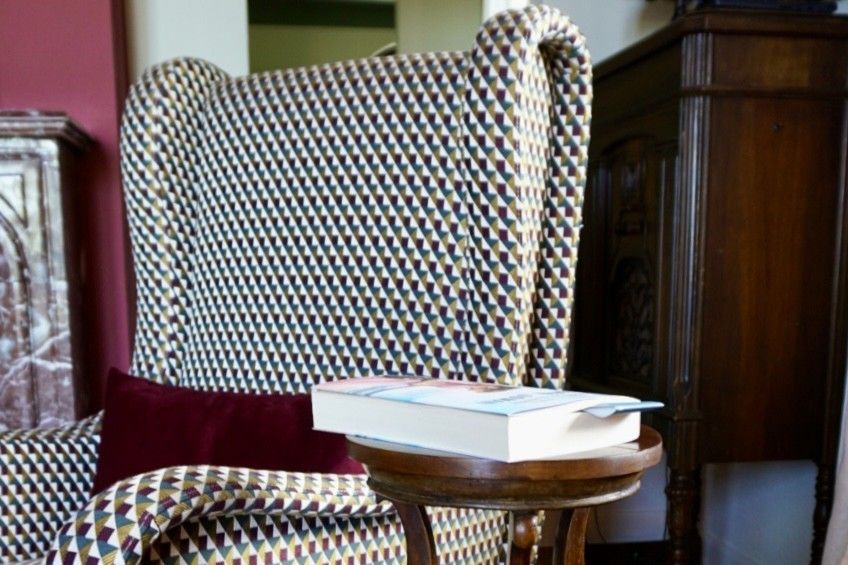 poltrona bergere dettaglio